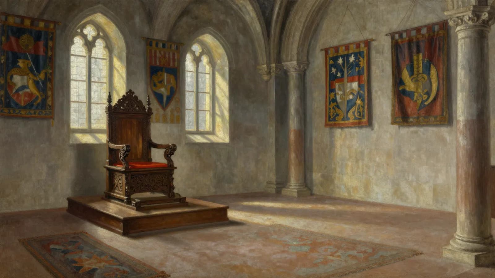 Empty court tableau used as a temporary illustration