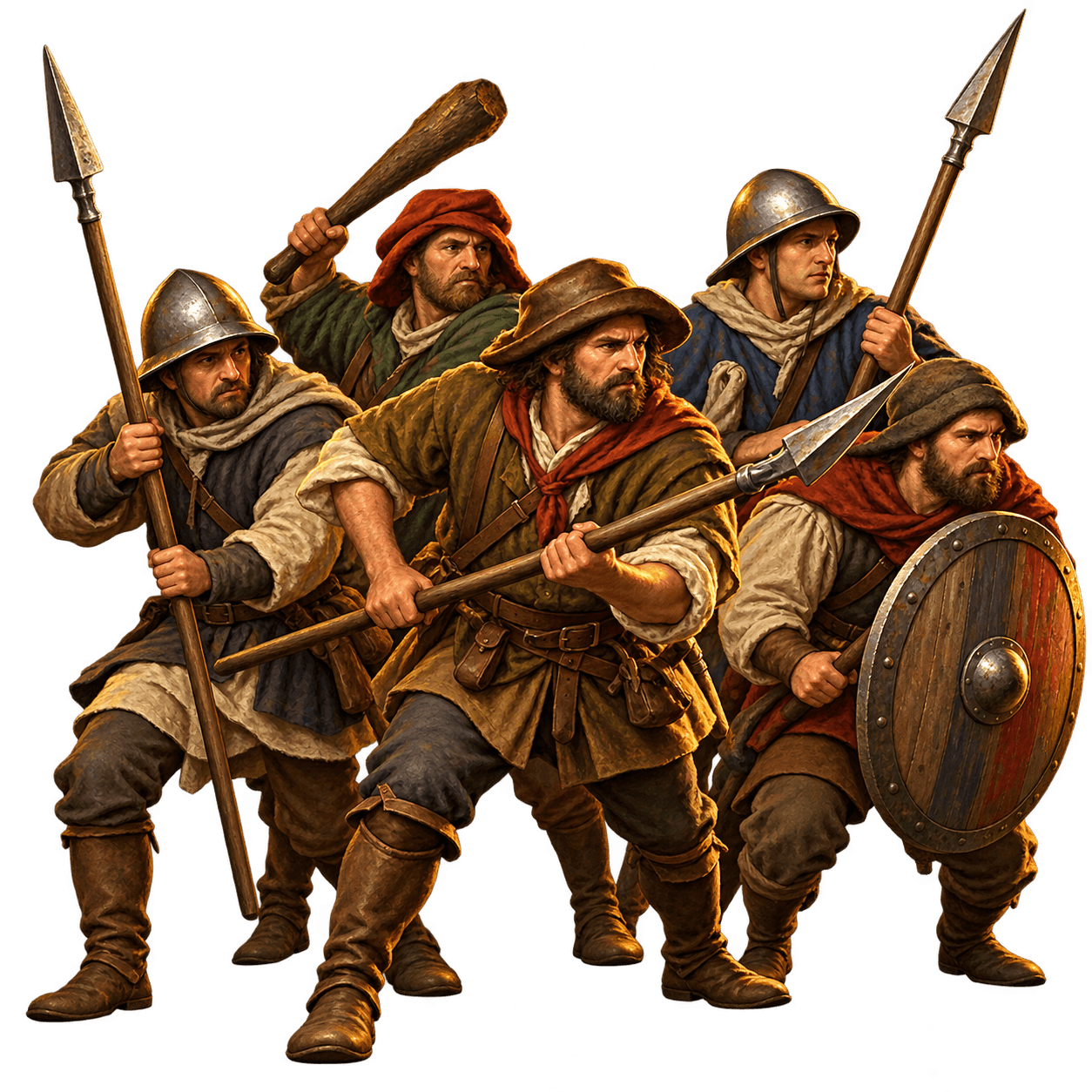 Medieval Battle Scene